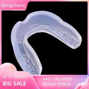 dongcheng ฟันยางป้องกันฟันสำหรับมวยคาราเต้มวยไทยอุปกรณ์ป้องกันฟันแบบสปอร์ต