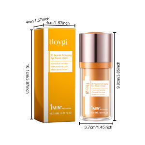 Hoygi 5D Peptide Eye Cream – Anti Aging & Wrinkle Firming Eye Cream Helps Reduce Eye Bags & Puffiness Firming Eye Balm for Smooth Youthful Under-Eyes