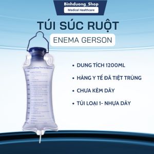 Túi súc ruột thải độc cafe Enema ( 1 túi) chưa bao gồm dây truyền