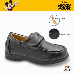 Disney Mickey Mouse Black School Shoes with Memory Foam for Kids Boys Gandolf