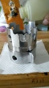 kompor mini burner setelan api alkohol stove/spirtus dua tungku