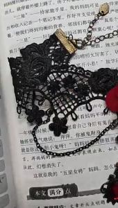 Rose ren chuỗi đeo tay vòng tay mặt nhẫn trang trí tua Chuỗi tiền xu ngón tay vòng tay ngọt ngào cho phụ nữ và quà tặng bé gái