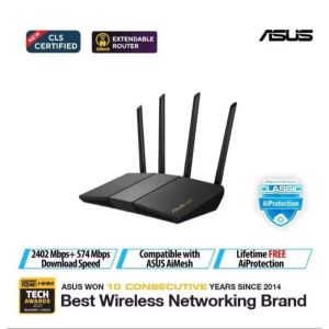 Asus AX3000 RT-AX3000P Wifi 6 Router Next Gen Smart Dual Band Router Asus RT-AX3000
