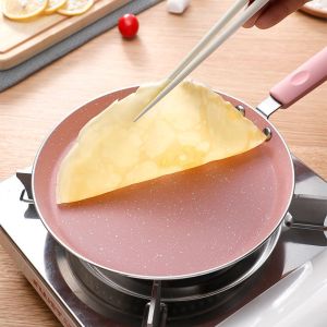 YIYU Aluminum Pancake Pan Lightweight Non-Stick Omelette Pan Kitchen Gadget Flat Bottom Fried Egg Pan Breakfast
