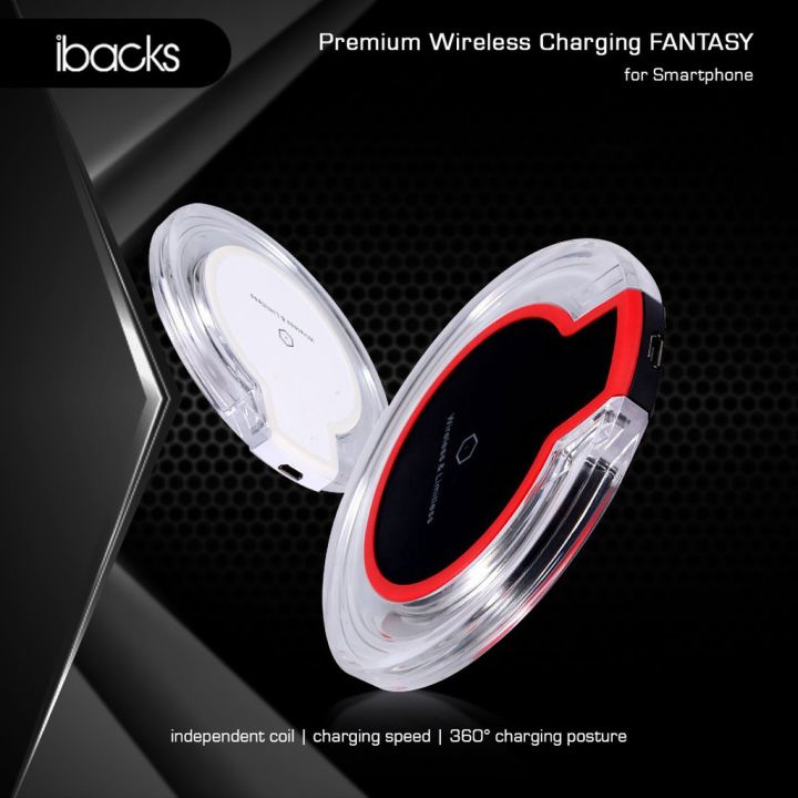 WIRELESS CHARGER FANTASY TEMPEL UNTUK SEMUA MERK HANDPHONE charger
