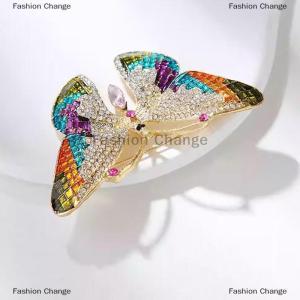 [COD] Fashion Change Fashion Butterfly Brooches For Women Girls Colorful Butterfly Pins Wedding Party Jewelry Daily Clothing Accessories Gifts