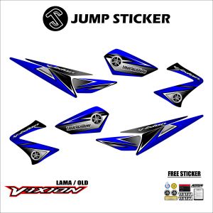 Stiker striping vixion old - lama grafis variasi 025
