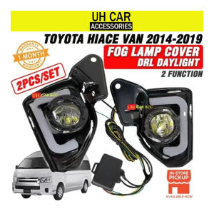 Toyota Hiace Van 2014 - 2019 Fog Lamp Cover DRL Daylight ( 2 Function )