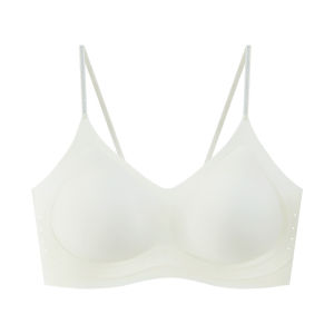 Fine Glitter Ultra Thin Camellia Womens Underwear Comfortable Bra