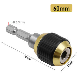 【SKIT SG】60mm/150mm Pop Up Quick Coupling Converter Large Head Pop-up Quick Couple Release Self-locking Hexagonal Handle Extension Rod Electric Drill Driver Conversion Screwdriver Screw Driver Power Tool Accessories