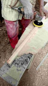 Kayu Mahoni Balok 100x3x3 cm Panjang 100cm Tebal 3cm Persegi Siap Pakai