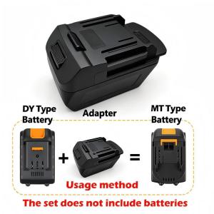 KEELAT 20V Compatible with MT DY Battery Charger Dual Port Charging Dock Charging Cable Charger Li-ion Battery Charging