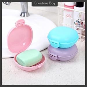 [Creative] Bathroom Dish Plate Case Home Shower Travel Hiking Holder Container Soap Box