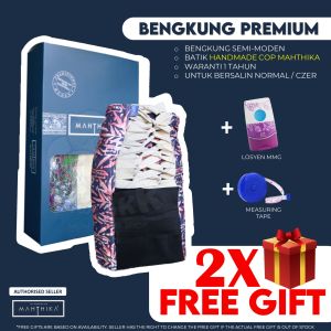[ORIGINAL] MAHTHIKA Bengkung Semi Moden Tali & Strap Premium Bersalin Normal Czer Pantang Sendiri Kain Belacu Batik Confinement Baby Bayi