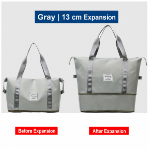 Expandable Travel Bag / Wet-Dry Separation / Large Capacity Water-Repellent Duffle Bag