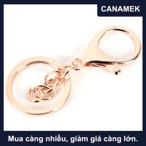 【CANAMEK】 10 chiếc móc chìa khóa tự làm móc chìa khóa phát hiện trang sức móc khóa kẹp tôm hùm làm