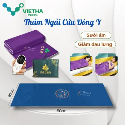 [TIỆN LỢI] THẢM NGẢI CỨU ĐÔNG Y GIẢM ĐAU VAI GÁY NHỨC MỎI XƯƠNG KHỚP - ĐỆM NGẢI CỨU THẢO DƯỢC - THẢM ĐỆM ĐIỆN XÔNG NGẢI CỨU