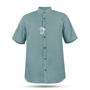 Kemeja Koko Polos Kerah Shanghai Reguler Fit Terbaru Katun Sigaret Premium By LM