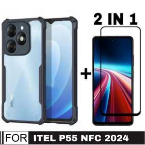Hard Case ITEL P55 NFC Armor Fusion Shockproof Transparent