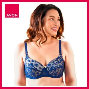 Maximum Support & Enhance Natural Shape Luxurious Lace Comfort  Push Up Avon Fashion Classic Ruth Underwire Full Cup Lace Bra