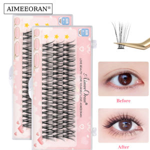 aimeeoran Scarecrow Hair Grafting Extension 20D False Eyelash Individual 0.1mm 60pcs
