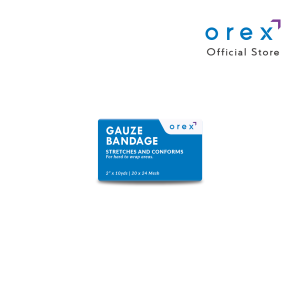OREX Gauze Bandage - 2x10/3x10/4x10 - 12 rolls