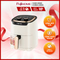 Nồi chiên không dầu FUJIHOME A4EW dung tích 4.5l,  vỉ chiên phủ chống dính - Công suất 1400W - Bảo hành điện tử 18 tháng. 