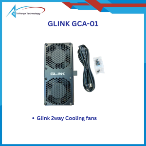 Glink GCA-01 High-Speed Dual 120mm RGB Cooling Fans for Enhanced PC Performance
