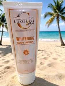 FranKi Glow Whitening Body Lotion SPF 50 Sunscreen for Skin Brightening