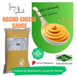 [SG Brand] Terics Select Halal Nacho Cheese Sauce | Chips Finger Food Dipping Condiments 顶立贸易 清真 芝士酱