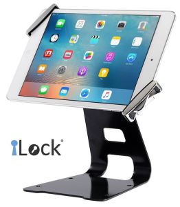 iLock Adjustable Tablet Stand and Lock for 7 - 11 inch