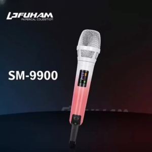 Professional Wireless Microphone with High Fidelity Noise Reduction and Anti-Interference Stage KTV Live Singing Microphone