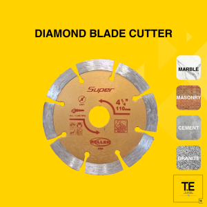 RELLER 4 1/4" 110MM DIAMOND BLADE CONCRETE CEMENT CUTTING DISC WHEEL
