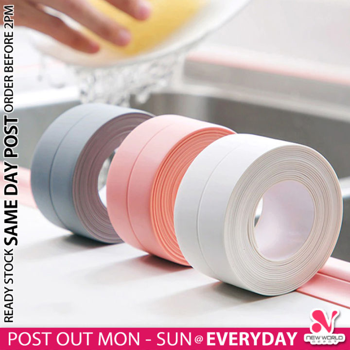 𝗔𝗡𝗧𝗜 𝗠𝗜𝗟𝗗𝗘𝗪 》Self Adhesive Sticker Sealing Caulk Strip Wall Window