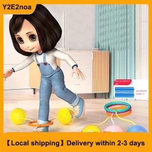 【Local shipping】 1PCAnkle Jump Rope Skip Ball Glowing Skipping Toy For Kids Adults Swing Ball Safe Colorful Fun Ankle Jump Rope For Kids