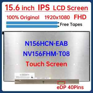 15.6" Laptop LCD Touch Screen N156HCN-EAB NV156FHM-T08 For Lenovo ideapad 3-15ITL05 3-15IIL05 3-15IML05 Display Matrix Panel FHD