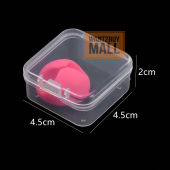 UMI Mini Portable Plastic Storage Transparent Square Pill Jewelry Earplug Earring Travel Finishing Fish Hook Protection Box
