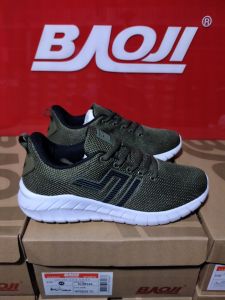 🌺รองเท้าผ้าใบผู้ชาย🌺แบรนด์บาโอจิ[Baoji]แท้100%เบามากๆค่ะ/รุ่นBJM563/สีดำ/เทา/เขียว/ดำพื้นขาว/ราคา1450฿ลด650฿เกรดพรีเมี่ยมลิขสิทธิ์แท้100%