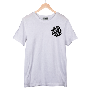 Manawari christian bible verse minimalist design Ask Me About Jesus design cotton tshirt for men tshirt women oversized