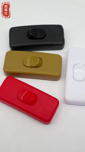 Multipurpose Inlines Cord Switches Button Portable Accessory for Table Lamp and Small Devices Easy Installion Designs