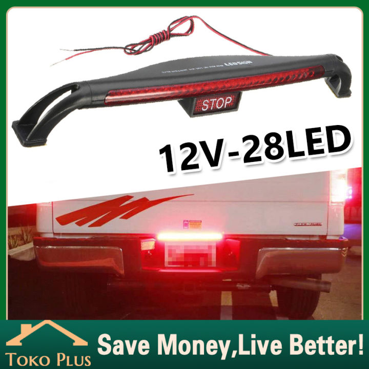 Lampu Rem Tambahan 28LED Brake Lamp Atas Mobil Brake Lamp Led Lamp Stop Mobil