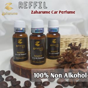Reffil Zaharume Parfum Mobil dan Ruangan Gantung 100% Non Alkohol isi 20 ml - Parfum Mobil isi ulang Tahan Lama - Isi Ulang Parfum Mobil - Isi ulang Pengharum Mobil - Refill Parfum Mobilksewsswzw wsssw