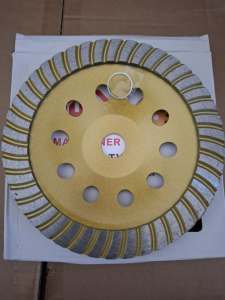 Diamond Cup Wheel 7" Concrete Grinding Disc Heavy Duty
