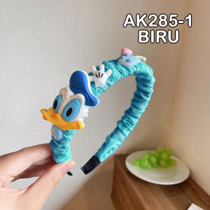 Bando Anak Perempuan Korea Karakter Kartun Lucu Bandana Wanita Aksesoris Fashion Rambut Import AK285