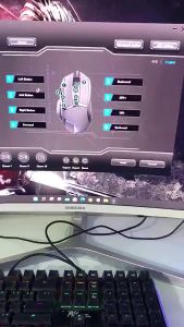 Chuột Máy Tính Gaming Có Dây Led RGB G502 OEM Thiết Kế 8 Nút Cực Đẹp Tốc Độ 7200 DPI Chơi Game Siêu Nhạy E1