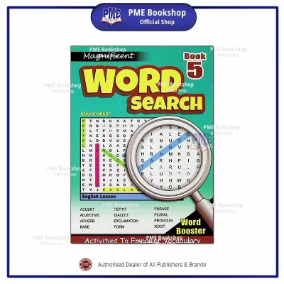 【PME Bookshop】 Mind To Mind: Magnificent Word Search Book 1-6 / Activities To Empower Vocabulary