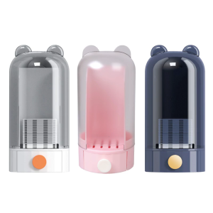 High Quality Cotton Pad Organizers Convenient Press Out Cotton Pad Holder Pad Dispenser For Quick Makeup Removal