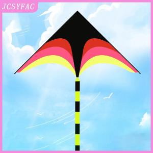 JCSYFAC Kite Prairie Kite 1.2m Easy To Fly Adult Children Kite Triangle Kite Breeze Easy To Install