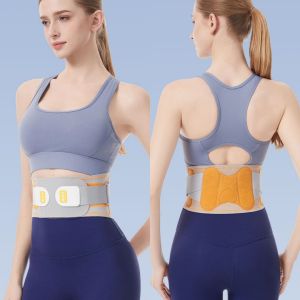 NEENCA Adjustable Narrow Lumbar Support Belt For Men Women Breathable Dual Compression Back Brace For Gym Workout Fitness Long Sitting Lower Back Pain Relief