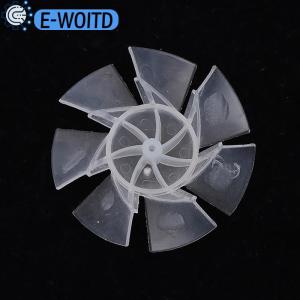 E-WOITD 1 Pc 7 Blades Plastic Fan Blade Outside Diameter 35mm 42mm 50mm 65mm Plastic Cooling Fan Blade For Hair Dryer